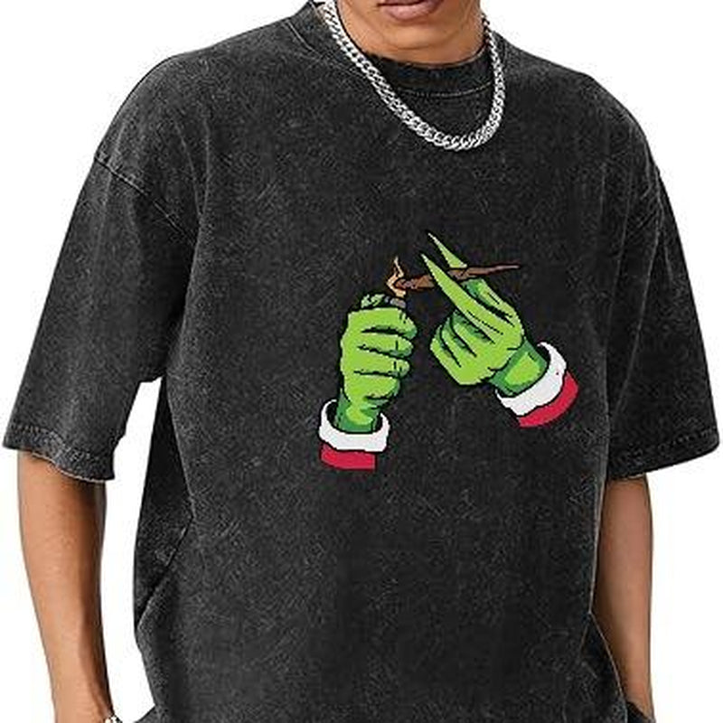 Character Lighting Christmas Season Graphic Design Unisex Hooded Sweatshirt for Men for Women Menswear Womenswear